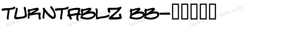 Turntablz BB字体转换